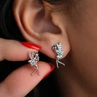 گوشواره فرشته نقره