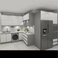کابینت سفید براق خارجی|مصالح و تجهیزات ساختمان|تهران, تهرانویلا|دیوار