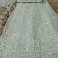 پیراهن لباس هندی یا افغانستانی شیک مناسب عروس