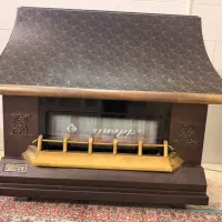 بخاری گازی طرح شومینه