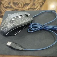 موس گیمینگ RGB مدل 6D پد موس TSCO در حد نو