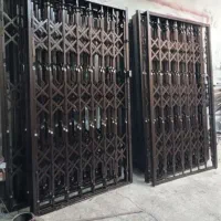 در محافظ درب اپارتمان آکاردئون حفاظ آکاردئون کشویی