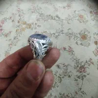 انگشتر شجر خوشکل قدیمی رکاب دست ساز