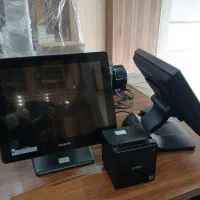 صندوق فروشگاهی prou5+بارکدخوان مجلان+فیش پرینتر