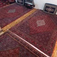 سه تخته فرش بیجار آهنین ۹متری جفت