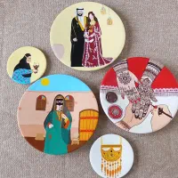 دیوارکوب سفالی با سبک سنتی و مدرن