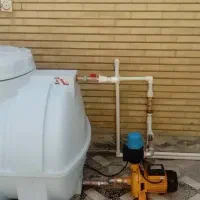 نصب پمپ و منبع