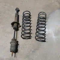 باسلام دو عدد فنر تیبا و کمک فنر
