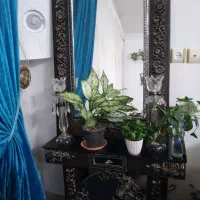 آینه و شمعدان