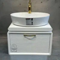 روشویی ژوپی سفید ۶۰ در ۴۰