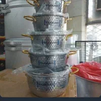 سرویس ۱۰ پارچه ووگاتی بدنه چکشی ودلمونتی