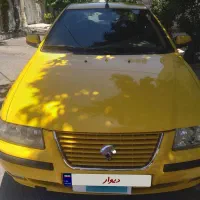 فروش تاکسی سمند EF7 خطی دو گانه سوز مدل ۹۶