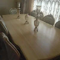 مبلمان استیل با نهارخوری ۱۰ نفره