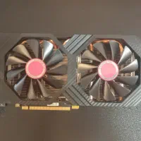 کارت گرافیک XFX RX 580 8GB با مشکل فن