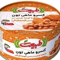 تن ماهی طبیعت و کنسرو لوبیا هانی