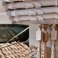 تولید و پخش نرده چوبی (کیفیت بالا)(زیر قیمت بازار