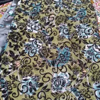 پارچه چادری مخملی وچرم