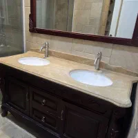 روشویی با کاسه چینی توکار
