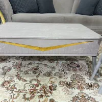 میز جلو مبلی با ست عسلی
