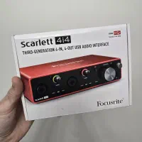 Focusrite Scarlett 4i4 3rd Gen کارت صدا فوکوسرایت