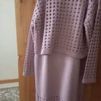 کت و سارافون دوتکه یلدایی پاییزی نو نو