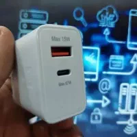 آداپتور۶۷وات سوپرفست شارژ وخروجی۱۵وات مکس