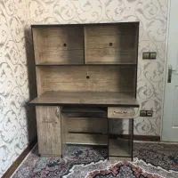میز کامپیوتر و تحریر با کتابخانه