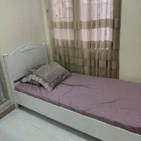تخت خواب یک نفره همراه با تشک ویسکو ترک