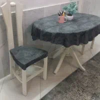 میز و صندلی نهار خوری سفید