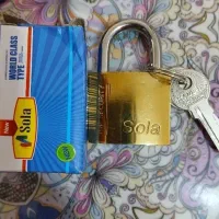 قفل  برنجی سایز۳۲mm سه کلیده عمده فروش فوری