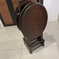 میز عسلی تاشو ۴ عددی