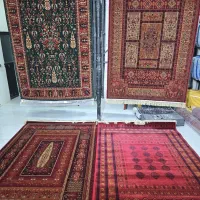 قالیچه ۴ متری یا ۱۵۰ در ۲۲۵ دربی سرای ابی کد ۲۶