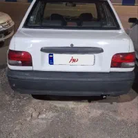 پراید سفید مدل ۸۵ دوگانه cng