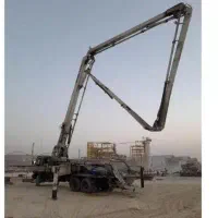 اجاره پمپ بتن ۴۲ متری دکل