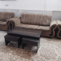 مبل ۷نفره همراه میزسالم