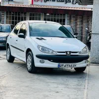 ۲۰۶ تیپ ۲ مدل ۹۰شاسی پلم کولر روشن تمیز
