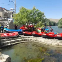 رفتینگ در آب های خروشان  سکوی لب آب ویلا