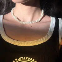 گردبند مرواریدی مدل خاص و جدید