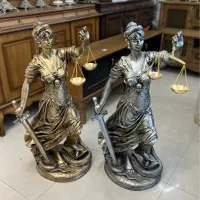 مجسمه فرشته عدالت ۱۱۰بزرگ کادو روز مرد پدر وکیل