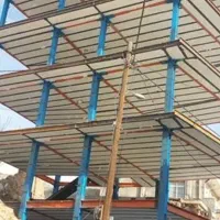 جوشکار CO2 حرفه‌ای ساخت درب نرده پله و اسکلت فلزی