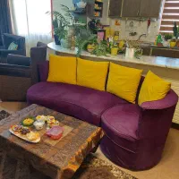 مبل ۳ نفره و جلو مبلی