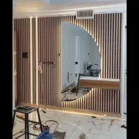 بازسازی کامل کناف کاغذ دیواری. اینه . ترمو. ماربل