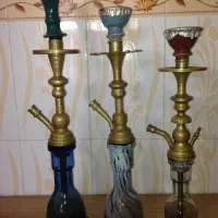قلیان برنجی قدیمی