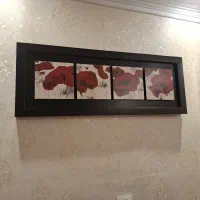 تابلو چوبی مدل پازلی در حد نو