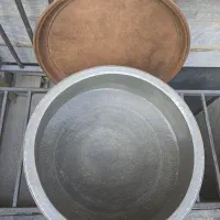 دیگ مسی در حد نو