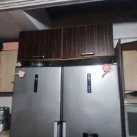 فروش کابینت زمینی و دیواری کامل و تمیز حدود ۱۸ متر