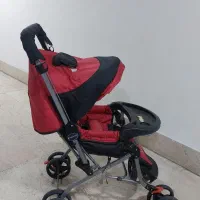 کالسکه ی  عصایی تاشو کم حجم