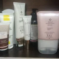لیفتینگ و ماسک مو و ضدافتاب رنگی وژل شستشو