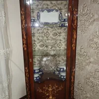 بوفه چوبی طرح معرق