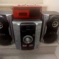 ضبط صوت سی دی خور و نوار کاست سونی اصل ژاپن